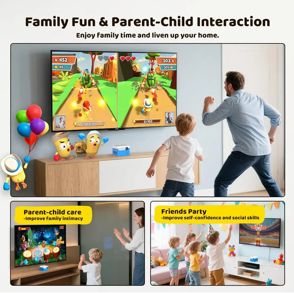 Kinhank MotionX – Move. Laugh. Bond. Next-gen family play.