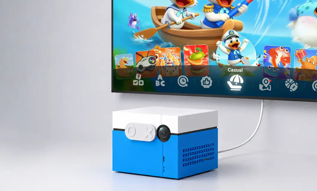 KINHANK MotionX connected to a television