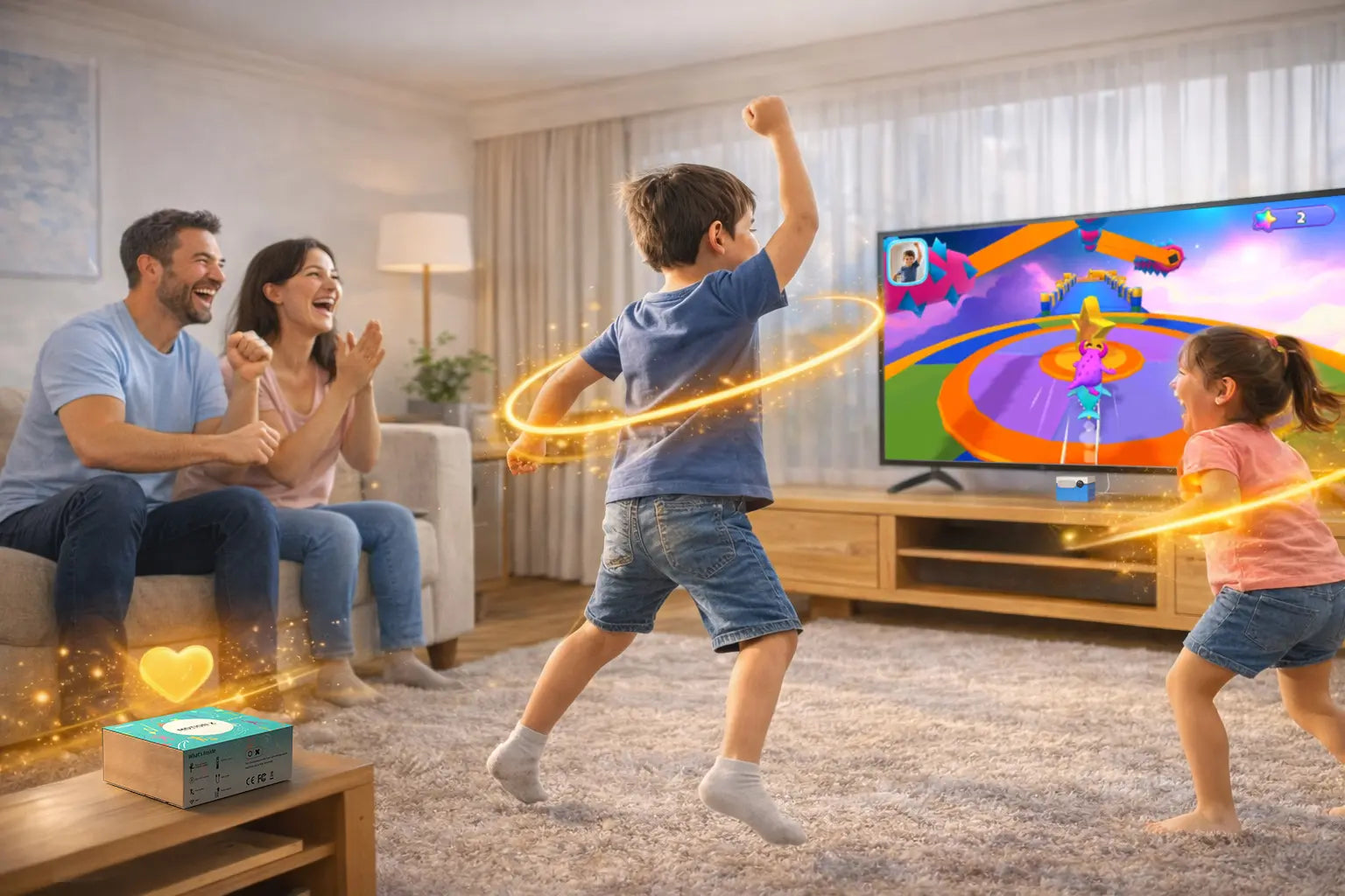 Move the kids, move the family!