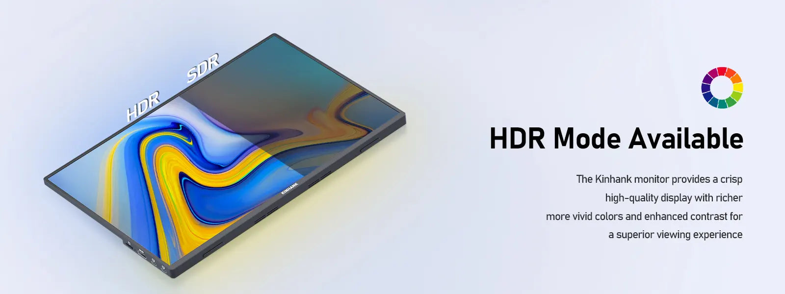 KINHANK Monitor supports HDR