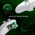 Support hall effect analog triggers