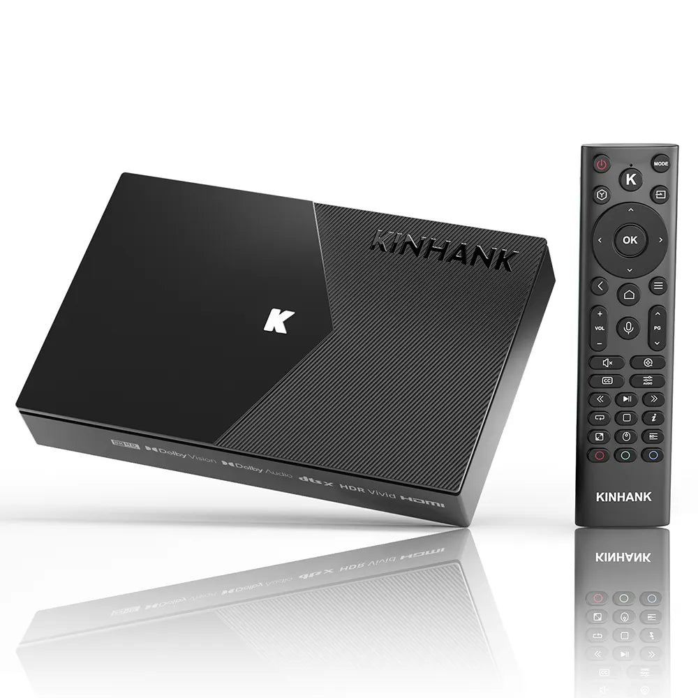 KINHANK K9 – 8K UHD Media Player | Dolby Vision | Widevine L1