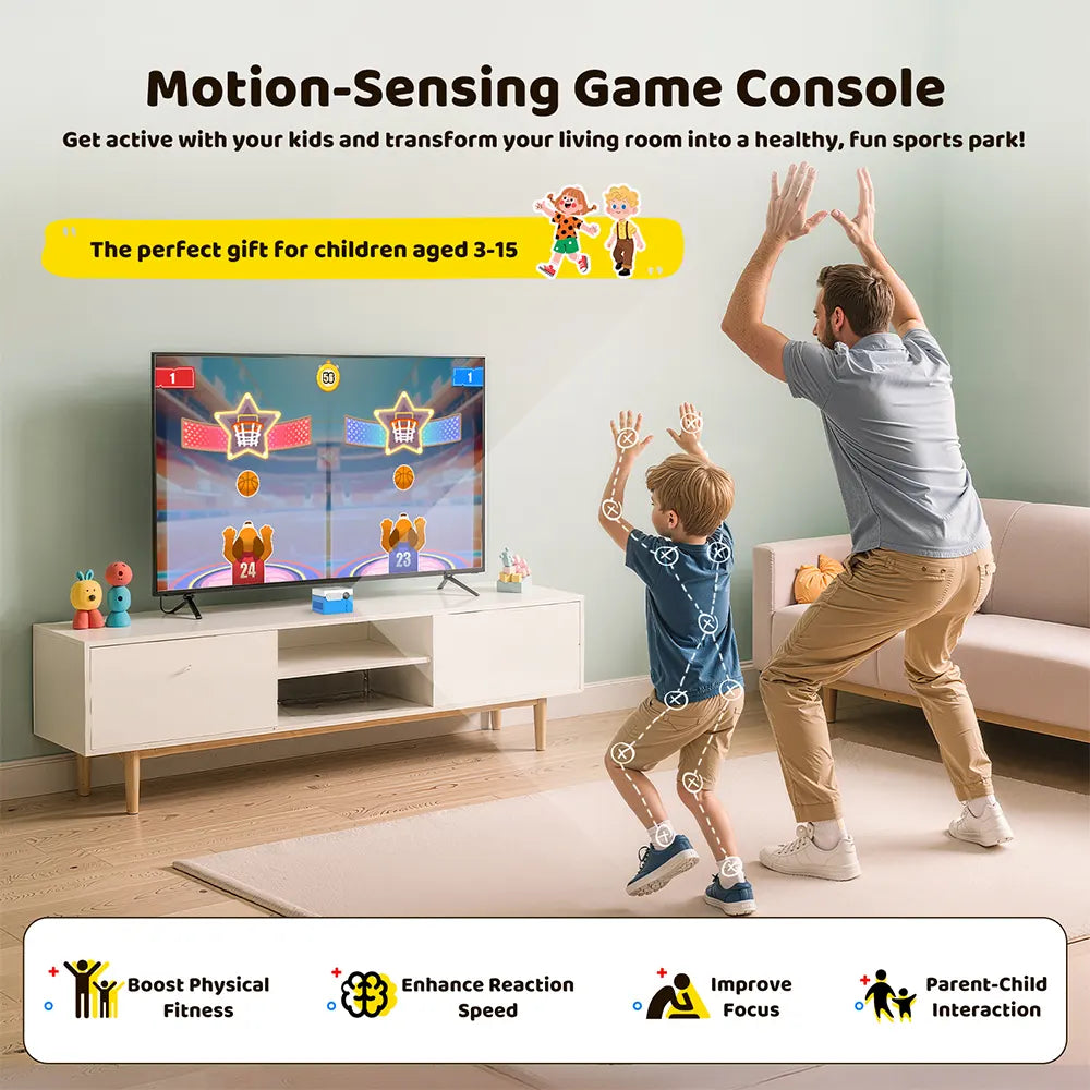 Kinhank MotionX – Move. Laugh. Bond. Next-gen family play.