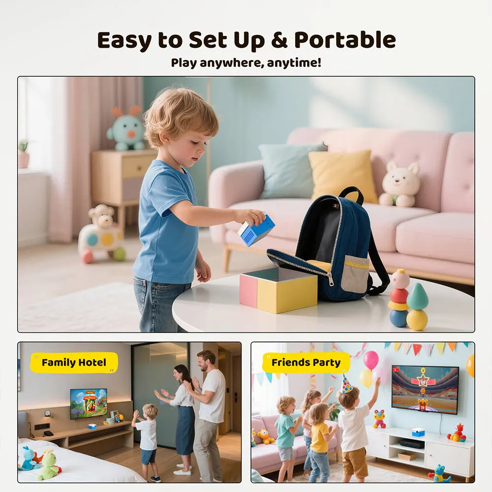 Kinhank MotionX – Move. Laugh. Bond. Next-gen family play.