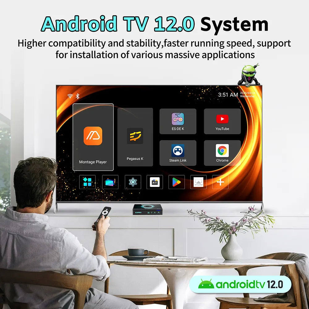 8K Media player support Android 12