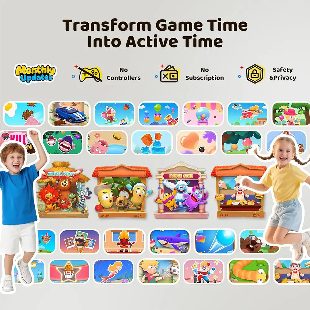 Blue and white Kinhank MotionX on a white background