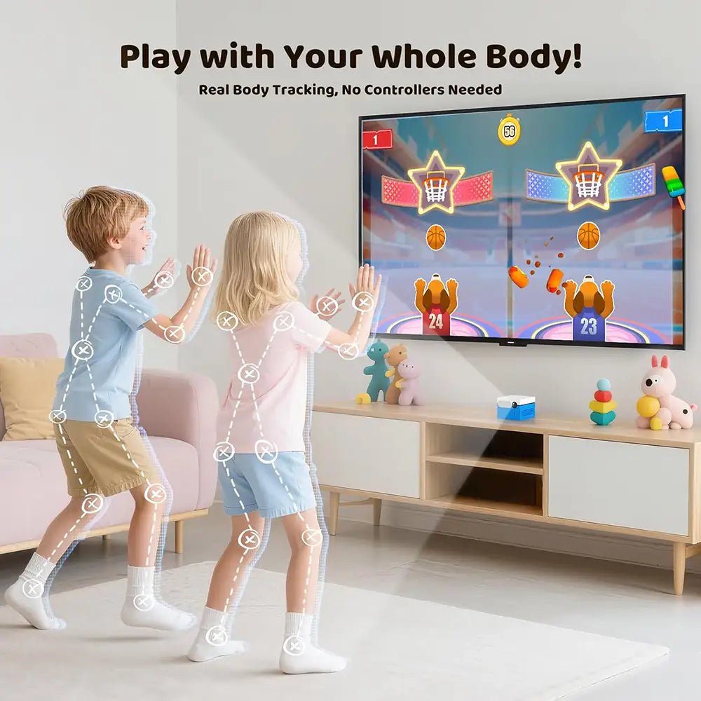 Buy Kinhank MotionX AI TV Game Console | 40+ Built-in Games Buy Kinhank MotionX AI TV Game Console | 40+ Built-in Games