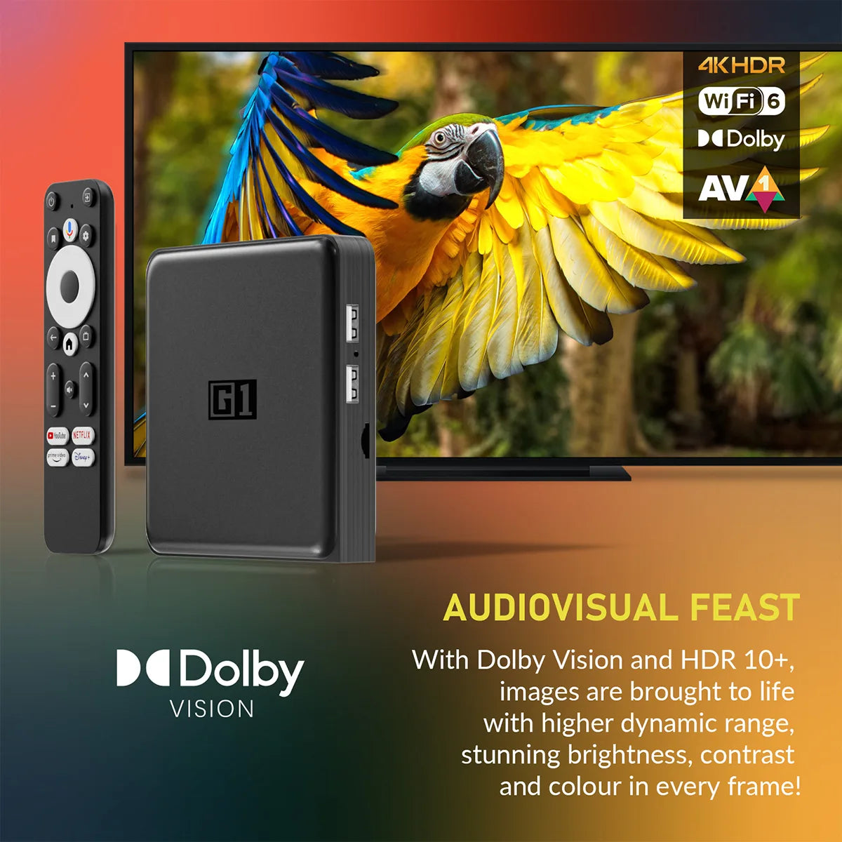 Support 4K HDR