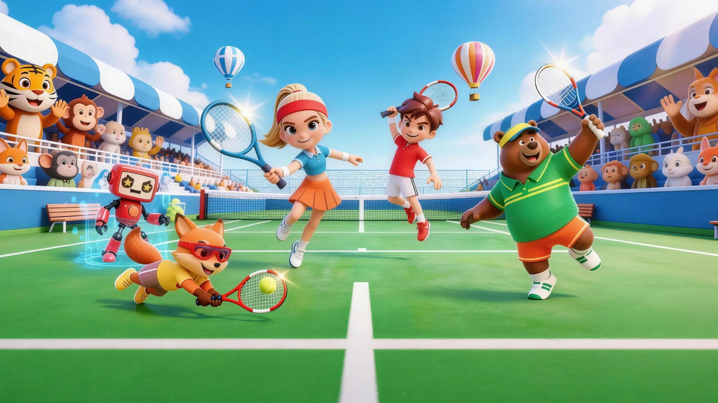 Tennis Duel game