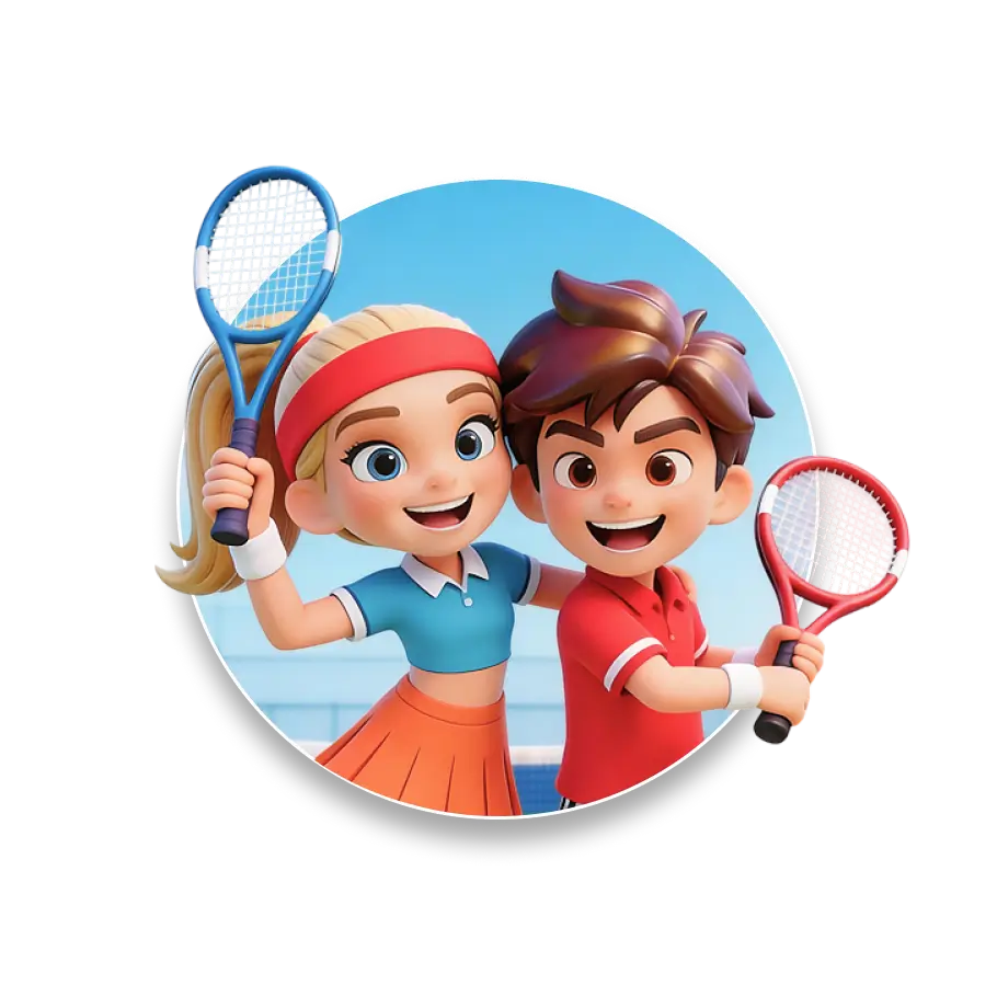 Tennis Duel gameplay
