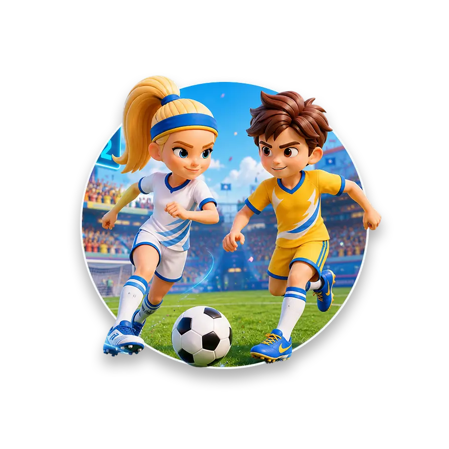 Soccer Faceoff gameplay